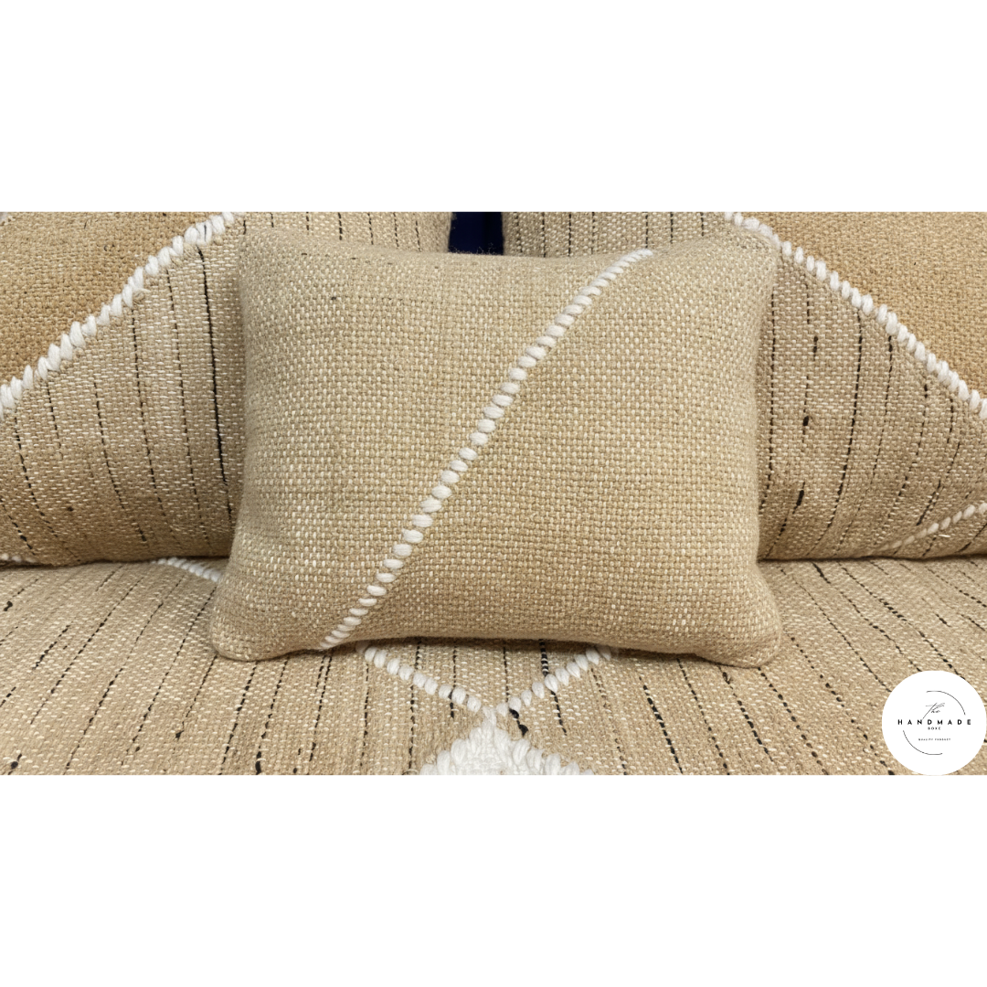 Light Brown Moroccan Handmade Floor Sofa