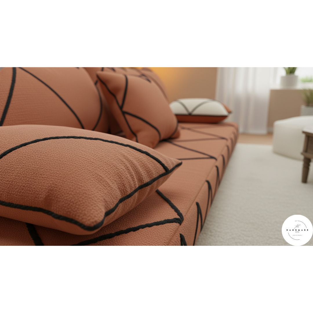 Terracota Moroccan Handmade Floor Sofa