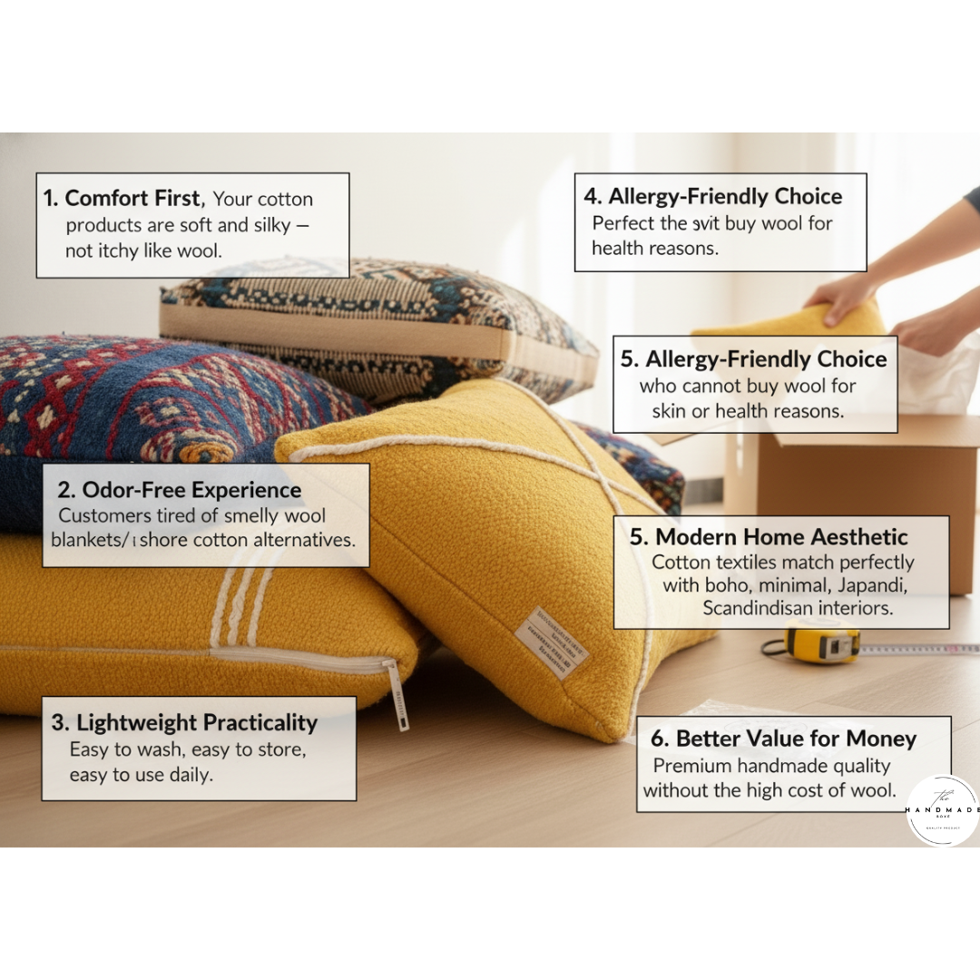 Beige Moroccan Handmade Floor Sofa